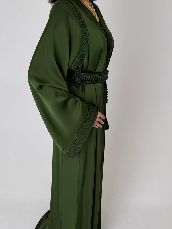 Olive Green Caftan - PRE ORDER