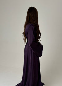 Purple Silk Caftan - PRE ORDER