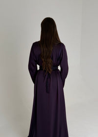 Purple Silk Caftan - PRE ORDER