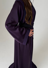 Purple Silk Caftan - PRE ORDER
